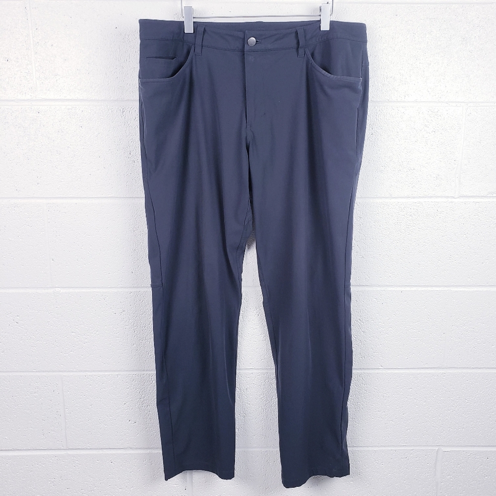 Lululemon ABC Classic-Fit 5 Pocket‎ Pant Warpstreme Dark Grey Size 36/ 30